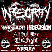 Load image into Gallery viewer, Integrity "Live in Brooklyn, NYC 2022" LP marbled (200)