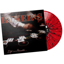 Load image into Gallery viewer, Ryker's "Life's A Gamble... And So Is Death" LP (red splatter 100 handnumbered)