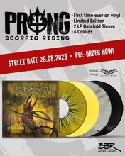 Load image into Gallery viewer, Prong "Scorpio Rising" 2LP (swamp splatter 200)