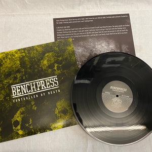 BENCHPRESS "Controlled By Death" one-sided 12" (black)