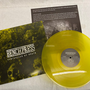 BENCHPRESS "Controlled By Death" one-sided 12" (yellow)