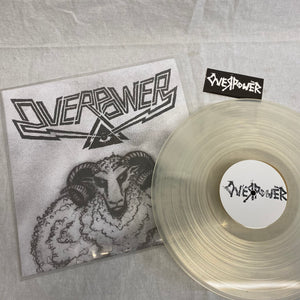OVERPOWER "Overpower" LP (clear)
