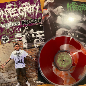 INTEGRITY "Live NYC 2022" blood-filled-vinyl