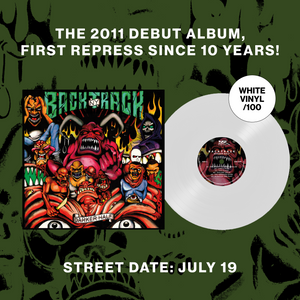 BACKTRACK "Darker Half" LP (white 100)
