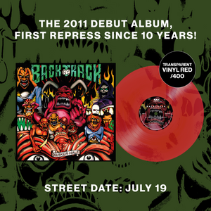 BACKTRACK "Darker Half" LP (red 400)