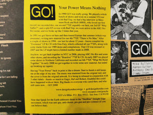 Go! "Your Power Means Nothing." 7"