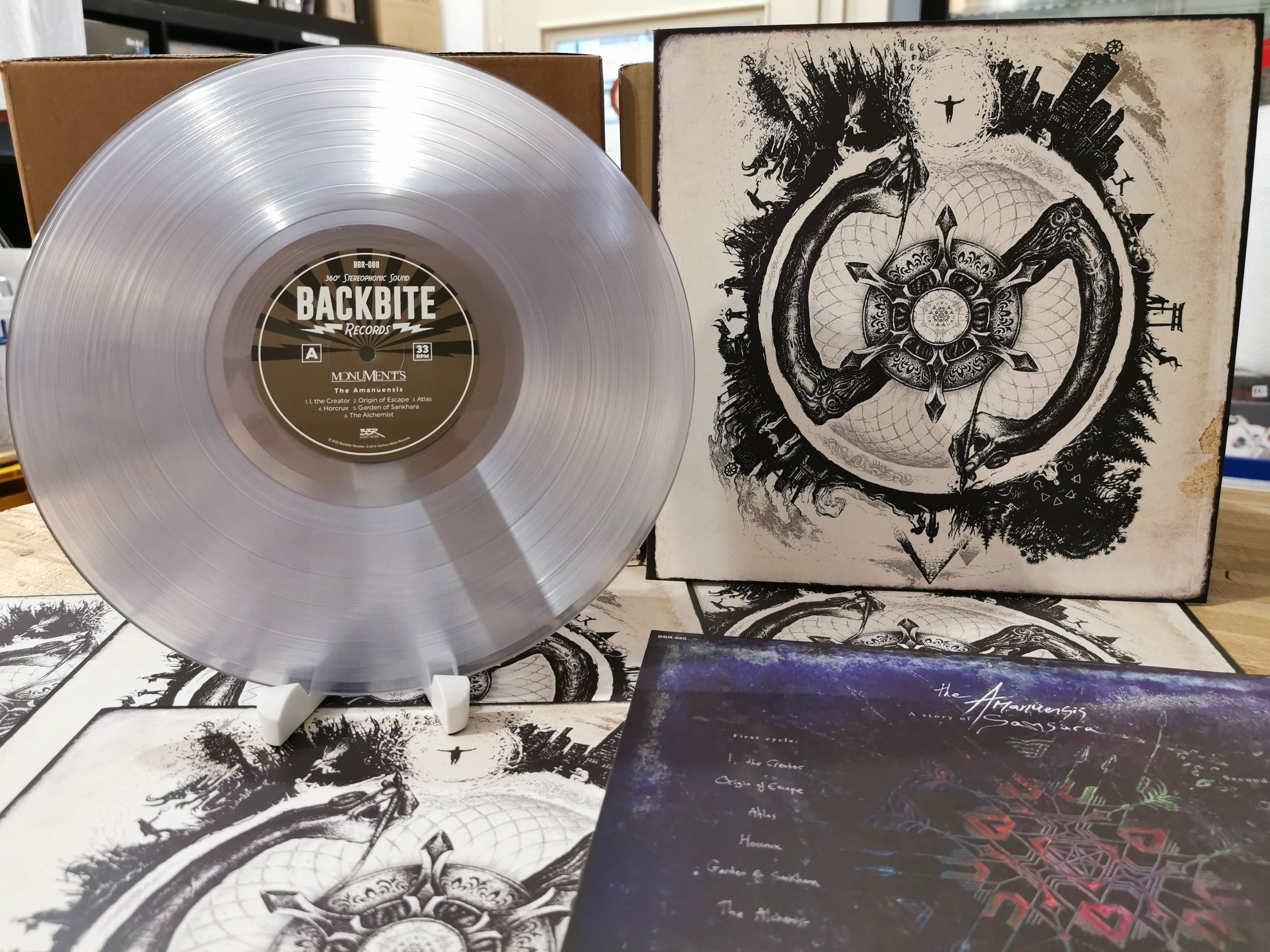 MONUMENTS - The Amanuensis レコード LP Vinyl Monuments 