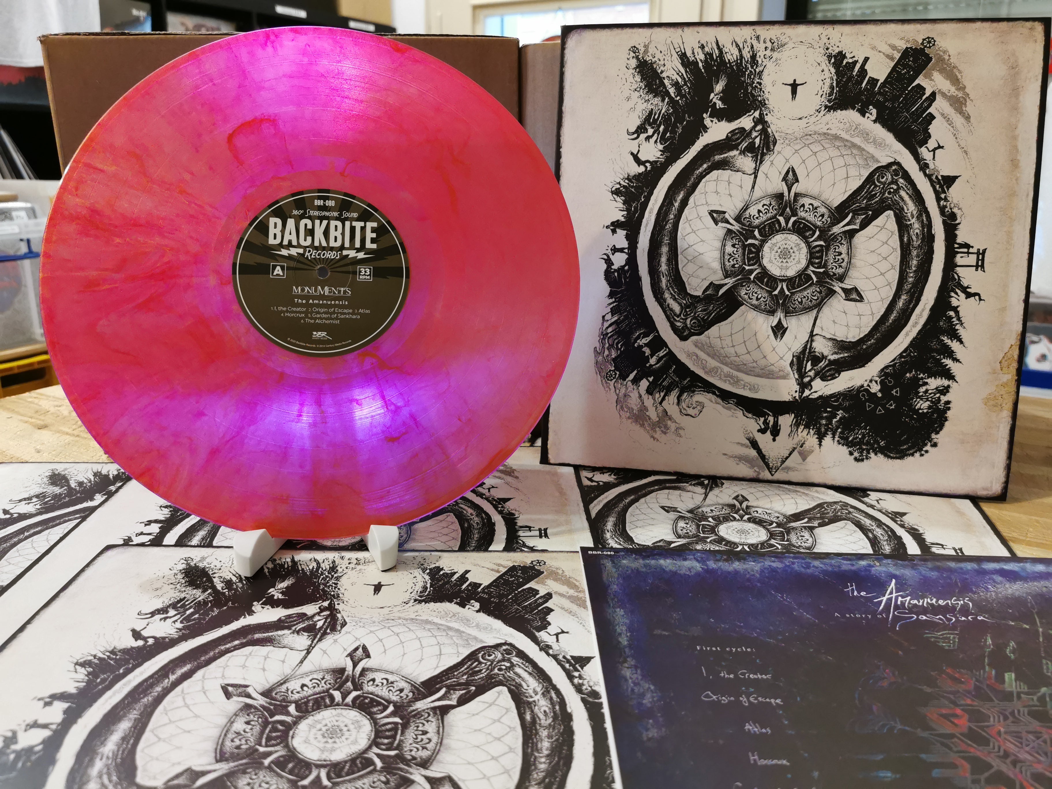 MONUMENTS - The Amanuensis レコード LP Vinyl Monuments 