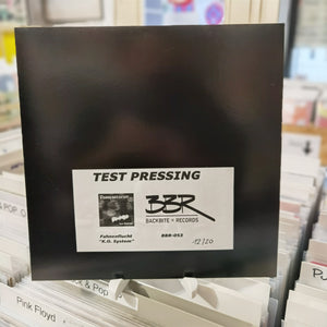 Fahnenflucht "K.O. System" LP test press