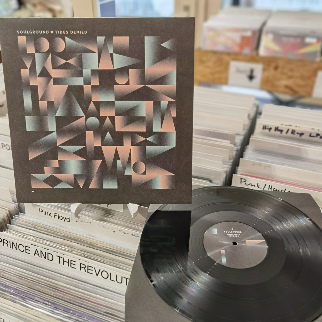 Tides Denied / Soulground split LP (black)